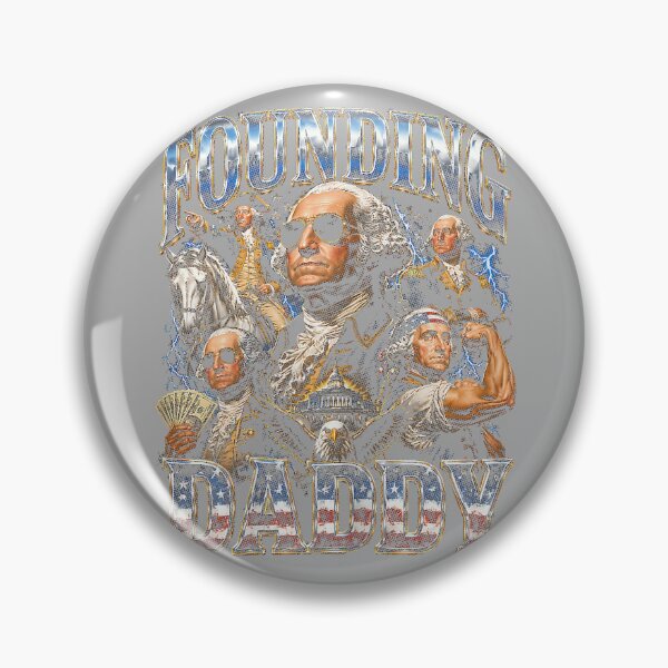 Item preview, Founding Daddy 4th of July George-Washington Patriotic designed and sold by KathieFaugh.