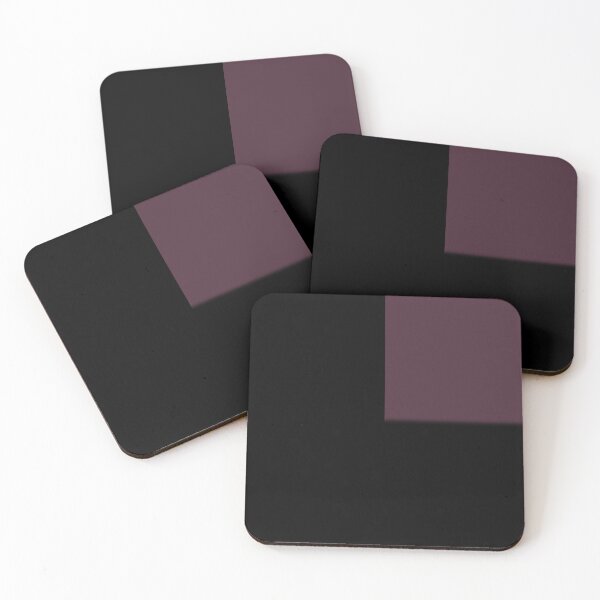 Artikelvorschau, Minimalistisches geometrisches Quadrat in Schwarz mit rosa Akzenten entworfen und verkauft von pluielegere.