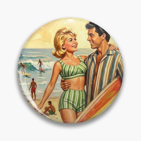 Item preview, Catching the Perfect Wave. – Gidget Fine Art Print designed and sold by Art's Diner.