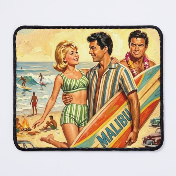 Item preview, Catching the Perfect Wave. – Gidget Fine Art Print designed and sold by Art's Diner.