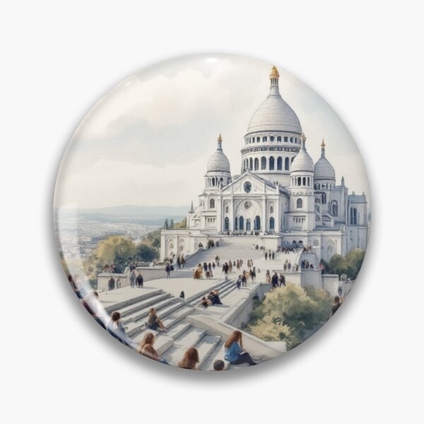 Artikelvorschau, Montmartre, Kirche (Interpretation) entworfen und verkauft von jefboutique6150.