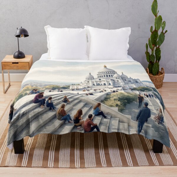 Aperçu de l'œuvre Montmartre, église (interprétation) créée et vendue par jefboutique6150.