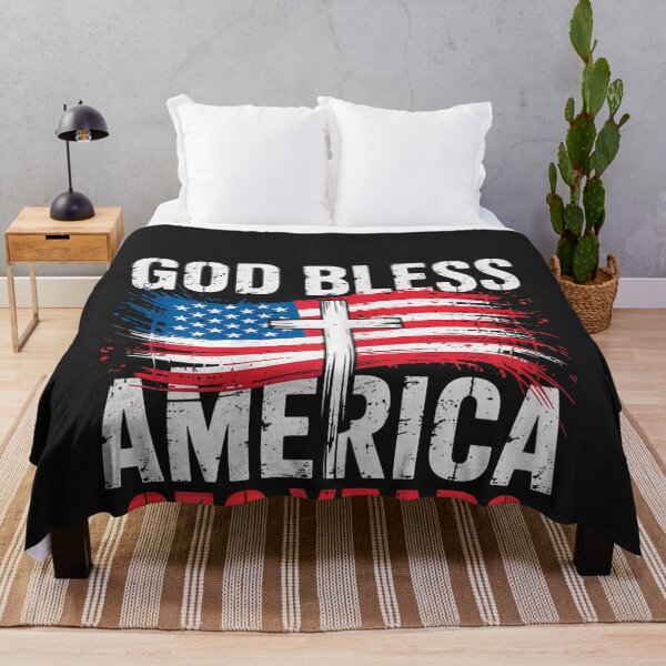 Item preview, God Bless America 1776 2026 250 Years Christian Cross Flag designed and sold by CriseldaBruning.
