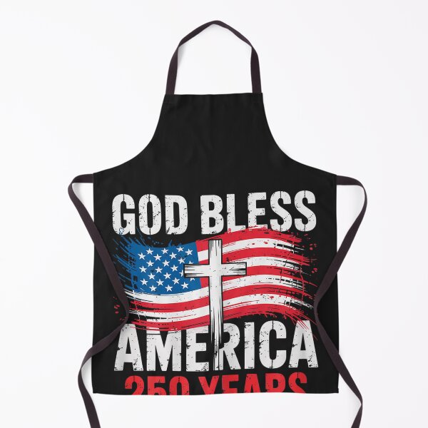 Item preview, God Bless America 1776 2026 250 Years Christian Cross Flag designed and sold by CriseldaBruning.