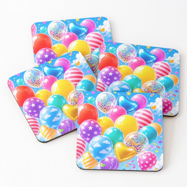 Item preview, Colorful Party Balloons Celebration designed and sold by 0606PM.