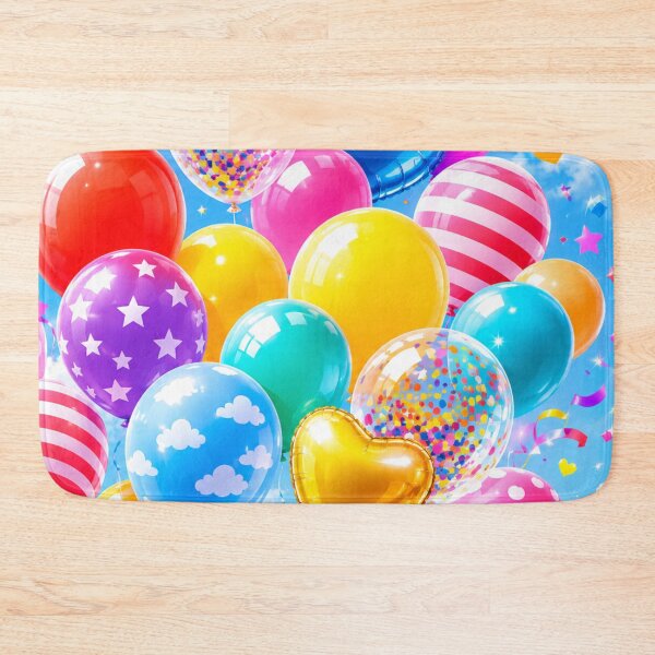 Item preview, Colorful Party Balloons Celebration designed and sold by 0606PM.