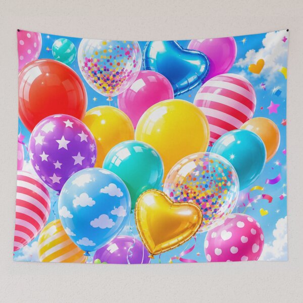 Item preview, Colorful Party Balloons Celebration designed and sold by 0606PM.