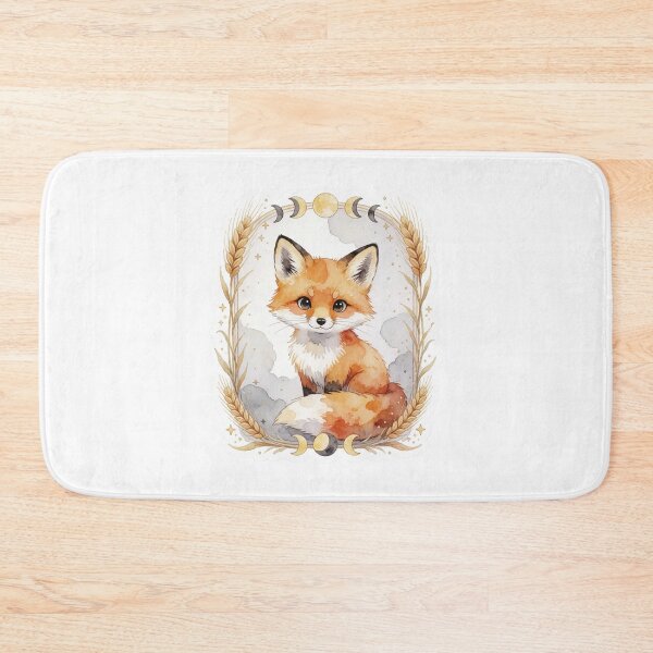Item preview, Virgo Zodiac Sticker | Celestial Fox Astrology Art designed and sold by AillustriaAK.