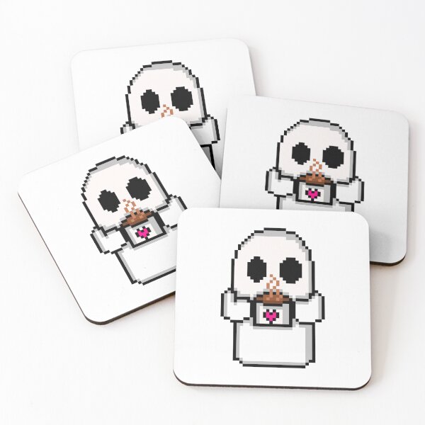 Item preview, Cute Pixel Ghost Coffee Pastel Goth designed and sold by RetroRlx.