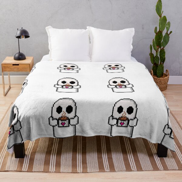 Item preview, Cute Pixel Ghost Coffee Pastel Goth designed and sold by RetroRlx.