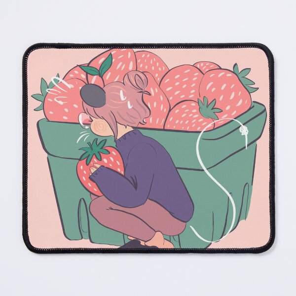 Item preview, strawberry thief variant designed and sold by shy mouse.