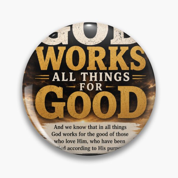 Item preview, God Works All Things For Good designed and sold by Daily Devotional Store.