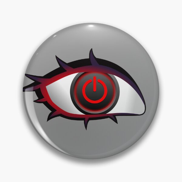 Item preview, A pair of eyes with on/off signs  designed and sold by ReflectedCrafts.
