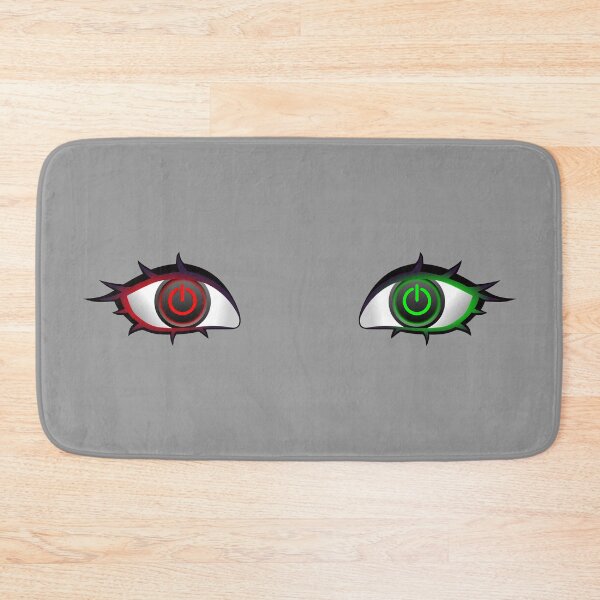 Item preview, A pair of eyes with on/off signs  designed and sold by ReflectedCrafts.