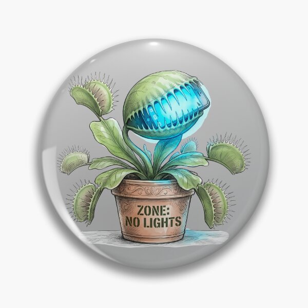 Item preview, Zone No Lights: Digital Detox Venus Flytrap Art designed and sold by SoulPT.