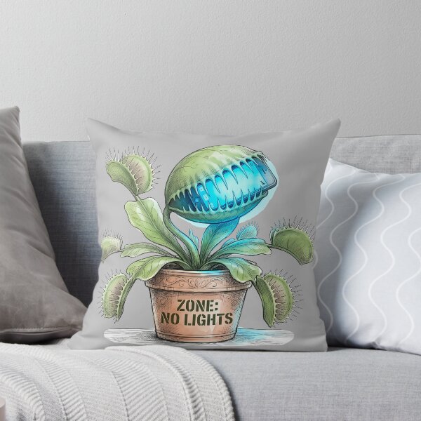 Item preview, Zone No Lights: Digital Detox Venus Flytrap Art designed and sold by SoulPT.