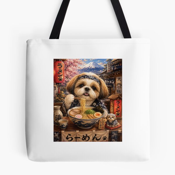 Item preview, Ramen Loving Shih Tzu Japan designed and sold by Nippon Pet Art.