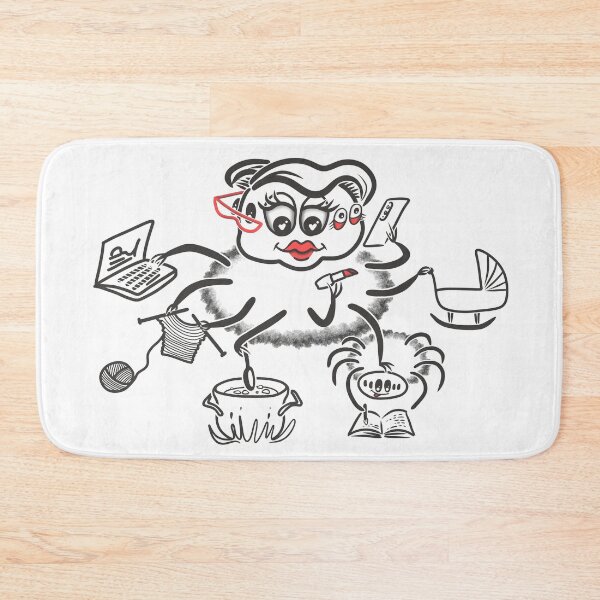 Item preview, Multitasking Spider Minimal Line Art Illustration designed and sold by Samaya-.