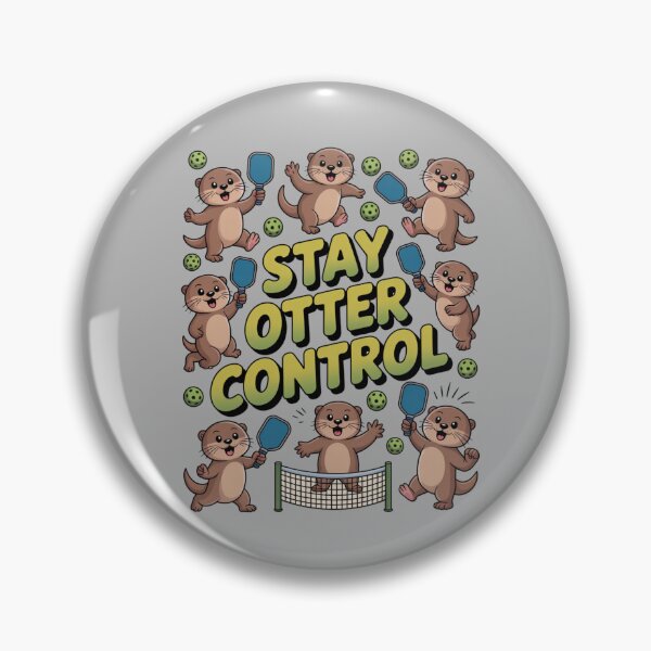 Item preview, Pickleball otter - Pickleball grandpa - Women’s pickleball - Pickleball doubles partner - Vintage pickleball club designed and sold by JansenGS.