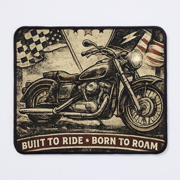 Item preview, Heritage Motorcycle Vintage Biker Design designed and sold by Ivory Code.