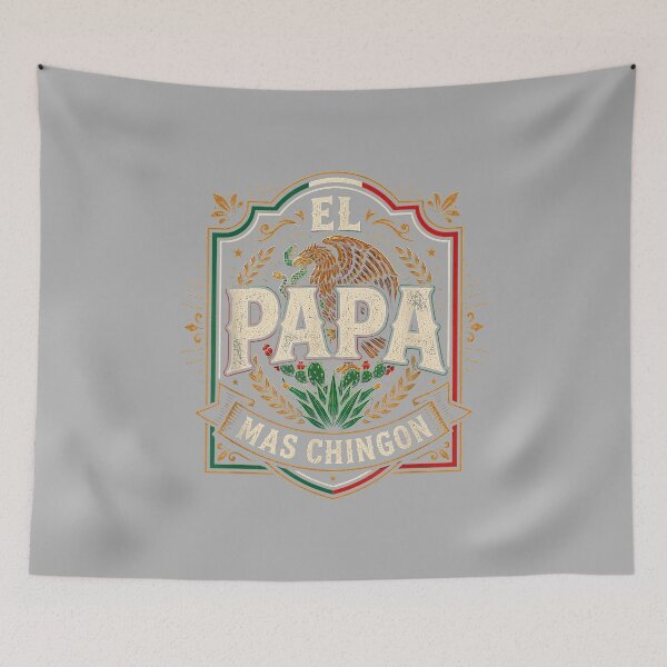 Item preview, El Papa Mas Chingon Mexican Dad Fathers Day Dia del Padre designed and sold by ArleneRowe.