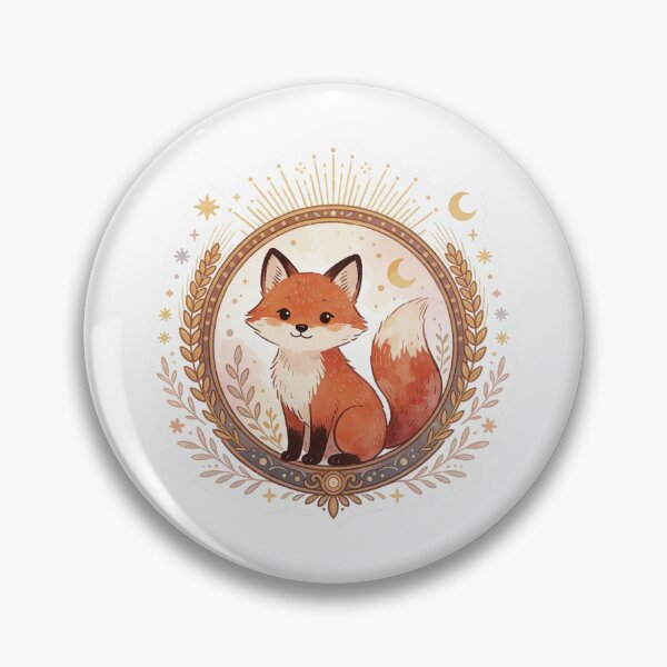 Item preview, Virgo Zodiac Sticker | Celestial Fox Astrology Art designed and sold by AillustriaAK.