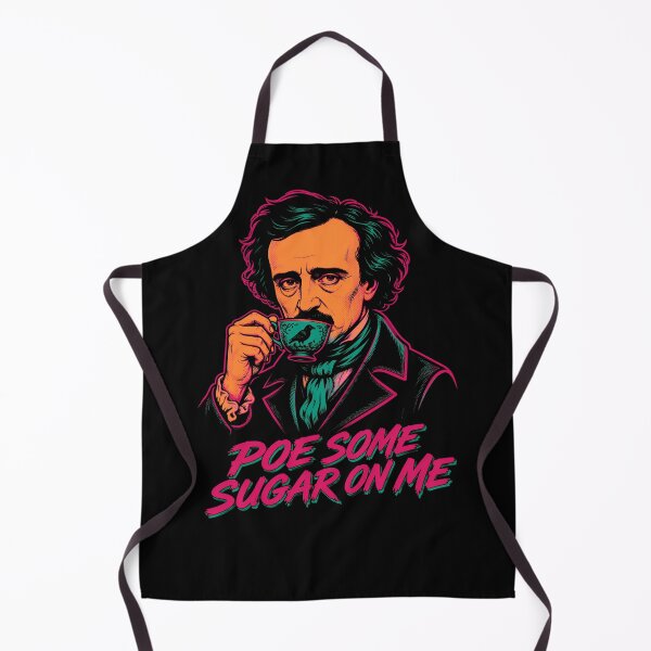 Item preview, Poe Some Sugar On Me Gothic Tea Pun designed and sold by Victor Shadehorn.