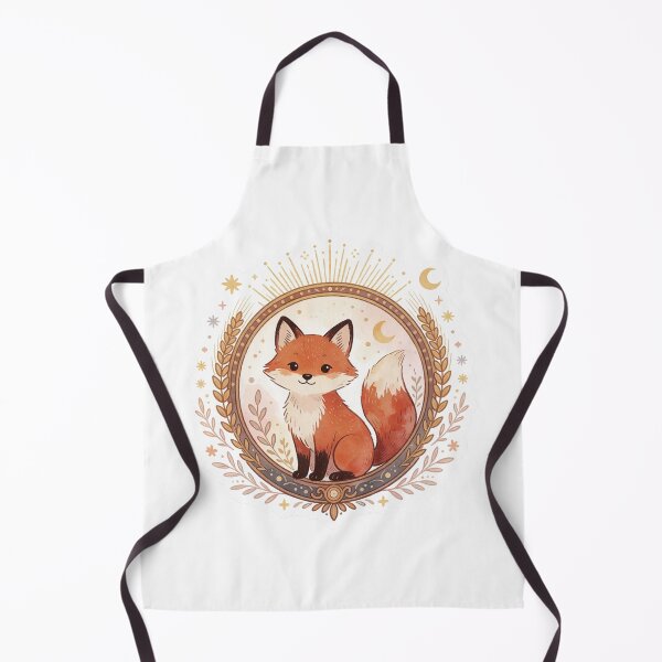 Item preview, Virgo Zodiac Sticker | Celestial Fox Astrology Art designed and sold by AillustriaAK.