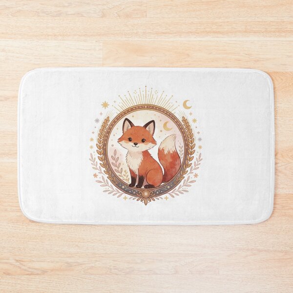 Item preview, Virgo Zodiac Sticker | Celestial Fox Astrology Art designed and sold by AillustriaAK.