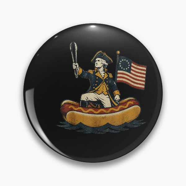 Item preview, Delaware Dog Funny George Washington Hotdog Patriotic designed and sold by FrankIsabel.