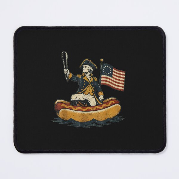 Item preview, Delaware Dog Funny George Washington Hotdog Patriotic designed and sold by FrankIsabel.