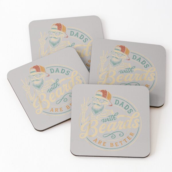 Item preview, Fathers Day Dads with Beards are Better Funny Dad Skeleton designed and sold by mjohnson9.