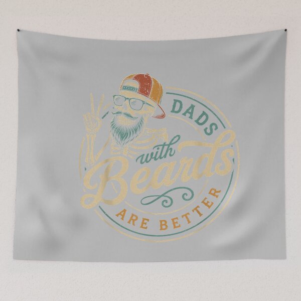 Item preview, Fathers Day Dads with Beards are Better Funny Dad Skeleton designed and sold by mjohnson9.
