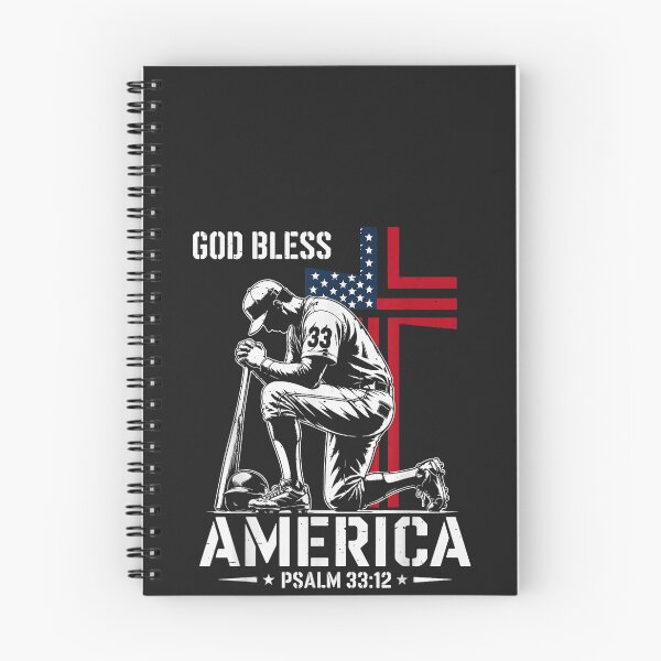 Item preview, God Bless America Patriotic Baseball Christian Faith Men's designed and sold by CriseldaBruning.