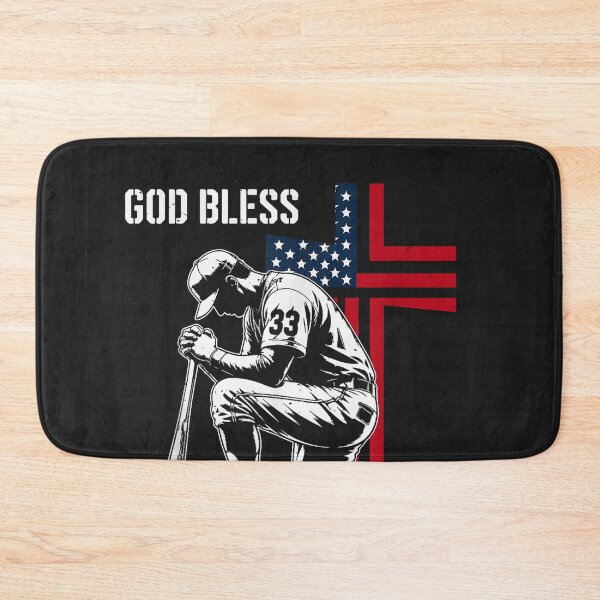 Item preview, God Bless America Patriotic Baseball Christian Faith Men's designed and sold by CriseldaBruning.