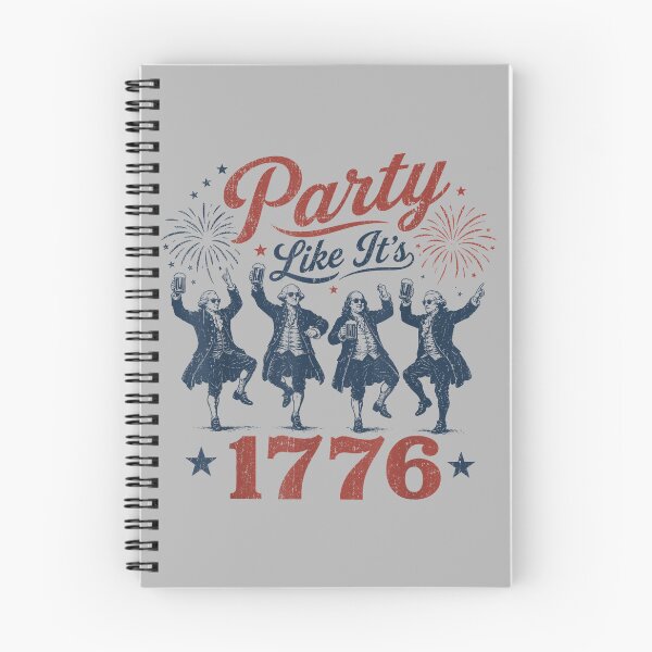 Item preview, Founding Fathers Squad Party Like It is 1776 4th of July designed and sold by KathieFaugh.
