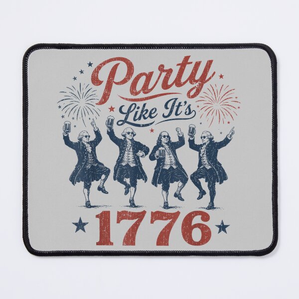 Item preview, Founding Fathers Squad Party Like It is 1776 4th of July designed and sold by KathieFaugh.