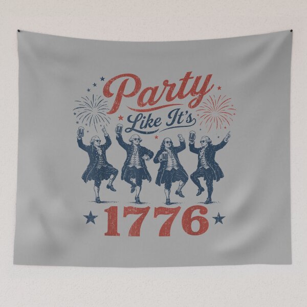 Item preview, Founding Fathers Squad Party Like It is 1776 4th of July designed and sold by KathieFaugh.