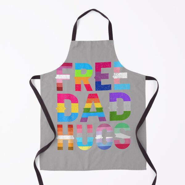Item preview, Free Dad Hugs LGBTQ Gay Pride Month Proud Ally Rainbow Flag designed and sold by KathieFaugh.