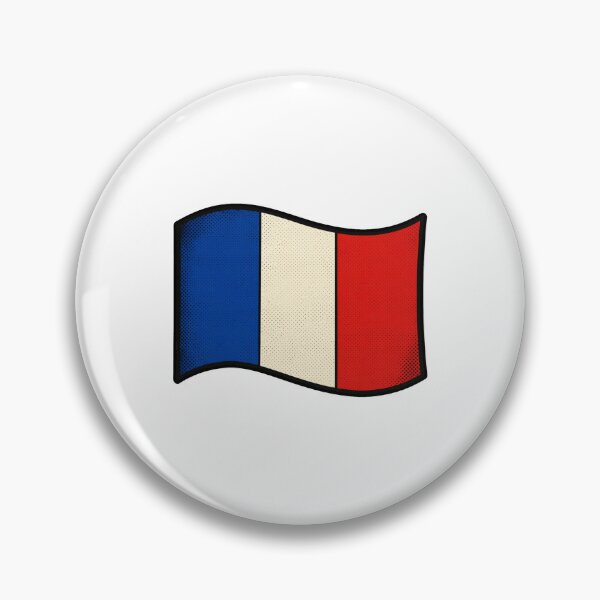 Item preview, France – Pop Art Tricolor Flag designed and sold by Wawan35200.