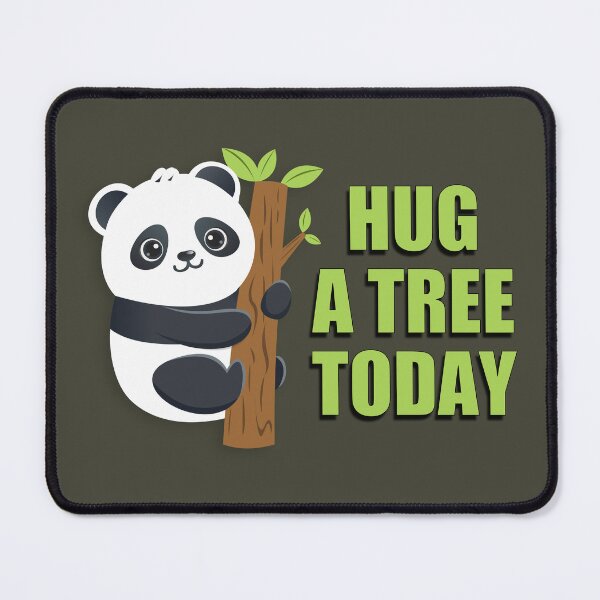 Item preview, Cute Panda Hug A Tree Today Cute Kawaii Aesthetic Save The Earth designed and sold by Nikola Dio.