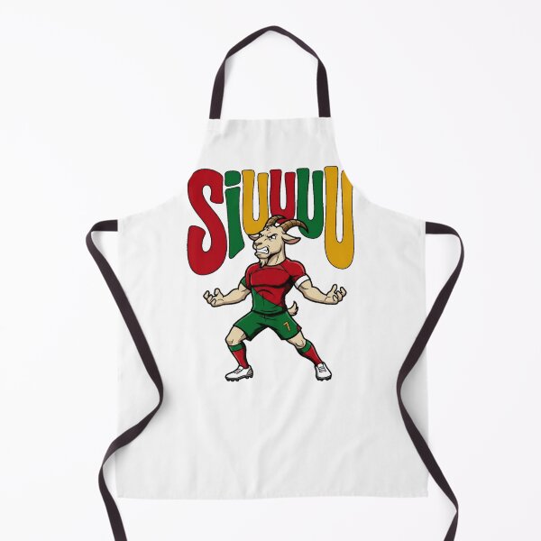 Item preview, The Goat Says Siuuu Portugal Soccer Celebration Graphic — Funny GOAT Soccer Fan Humor designed and sold by SkTee2k.