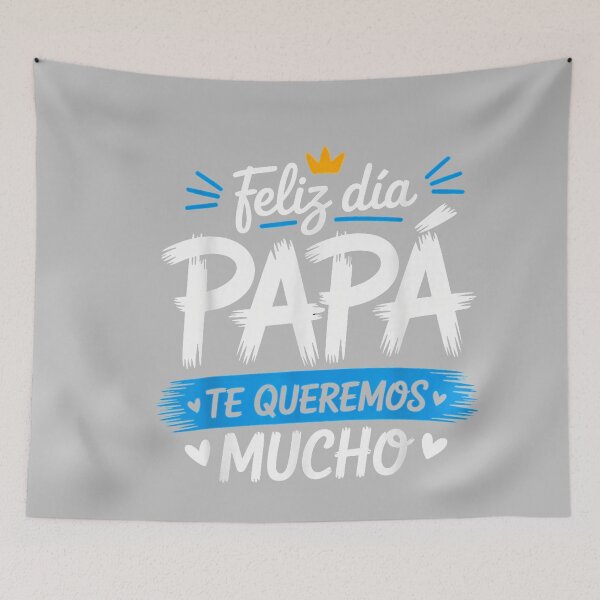 Item preview, Feliz Dia Papa Te Queremos Mucho Spanish Dad Father’s Day designed and sold by mjohnson9.