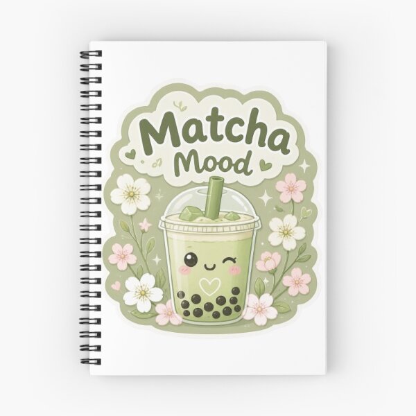 Item preview, Matcha Mood Bubble Tea Sticker designed and sold by Stylestickers55.
