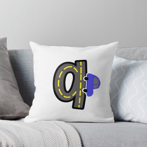 Item preview, Blue car on Q designed and sold by tiredteacher57.