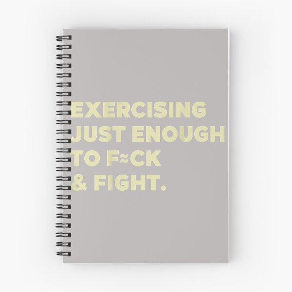 Item preview, Exercising Just-Enough to F=ck & Fight Funny designed and sold by ArleneRowe.