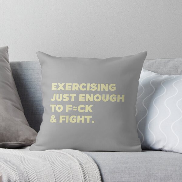 Item preview, Exercising Just-Enough to F=ck & Fight Funny designed and sold by ArleneRowe.