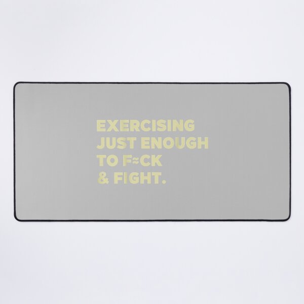 Item preview, Exercising Just-Enough to F=ck & Fight Funny designed and sold by ArleneRowe.