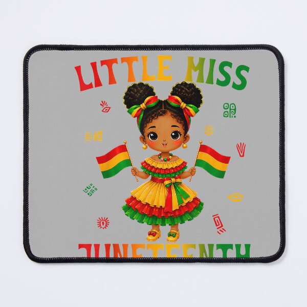 Item preview, Cute Little Miss Juneteenth Black African Girl Kids Toddlers_2 designed and sold by GreggRoss.