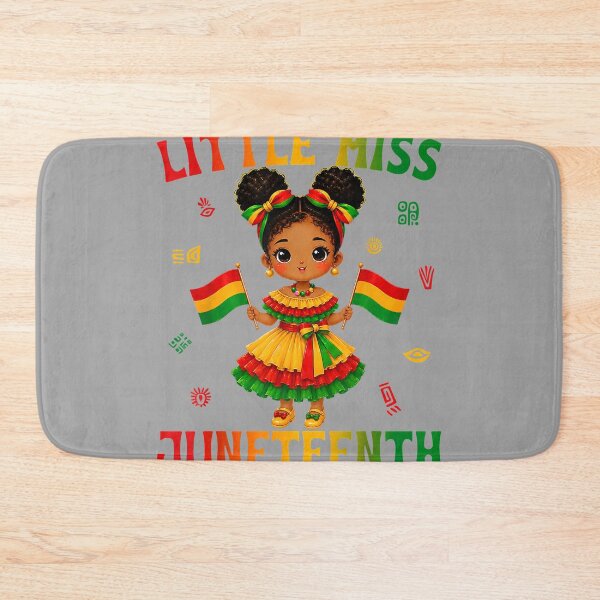 Item preview, Cute Little Miss Juneteenth Black African Girl Kids Toddlers_2 designed and sold by GreggRoss.